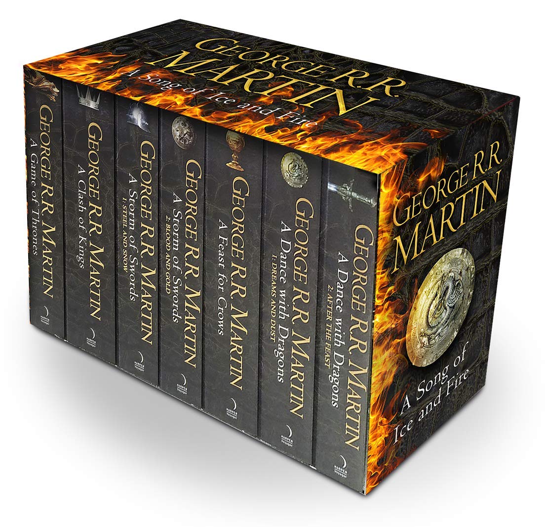 A Song of Ice and Fire (7 Volumes), Book Cover May Vary - George R. R. Martin