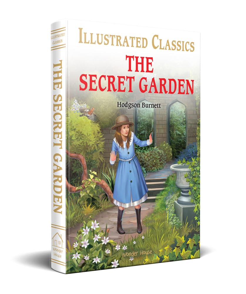 The Secret Garden : Illustrated Abridged Children Classic English Novel with Review Questions - Frances Hodgson Burnett