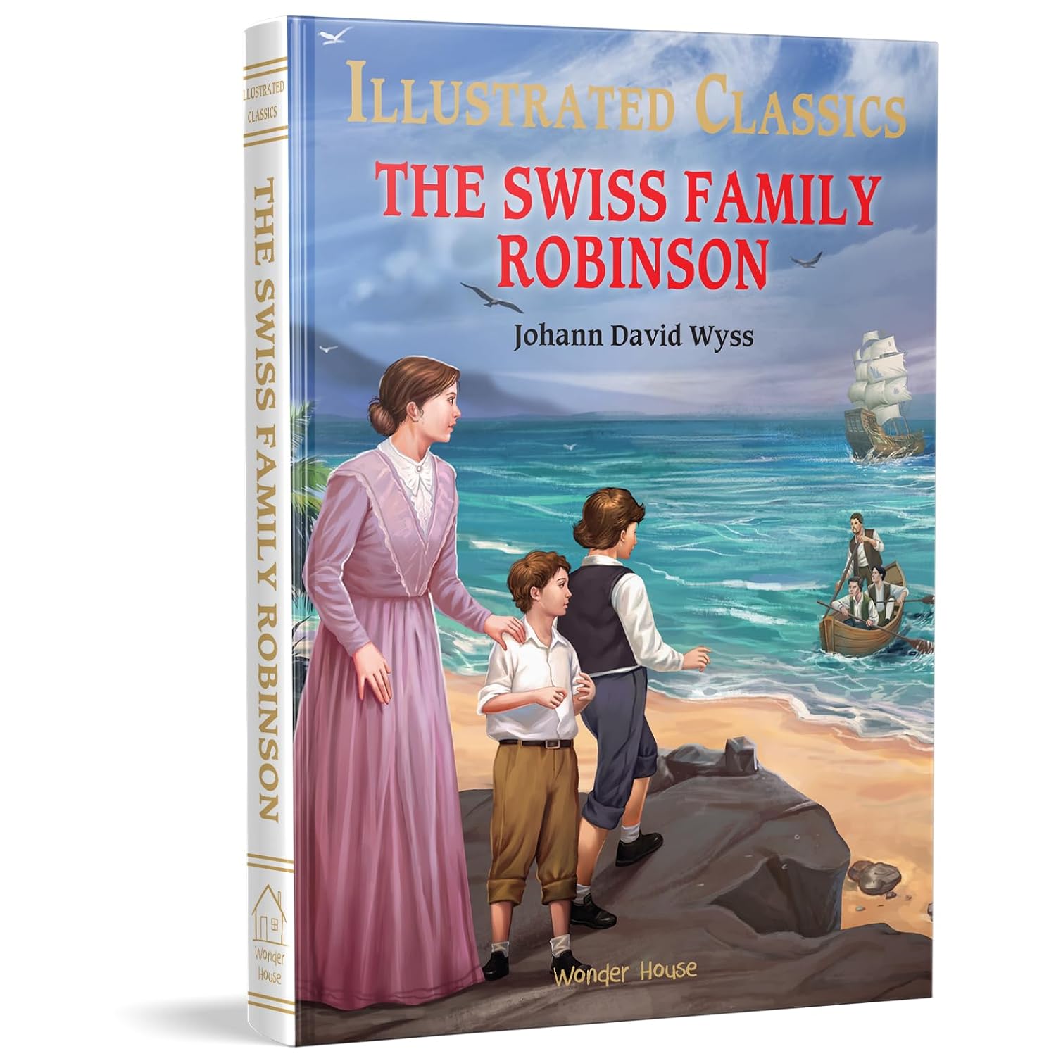 The Swiss Family Robinson: Abridged Novels With Review Questions - Johann David Wyss