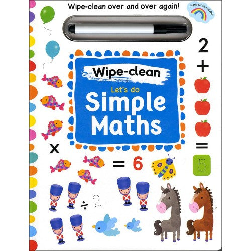 Let's Do Simple Maths Wipe-clean