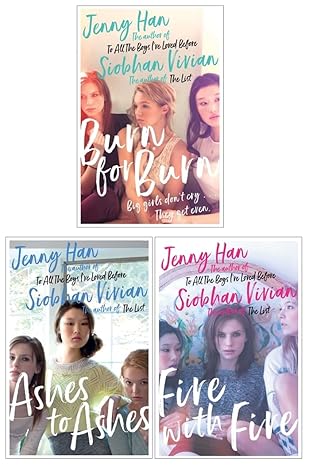 The Burn for Burn Trilogy 3 Books Collection Set - (Burn for Burn, Ashes to Ashes, Fire with Fire) - Jenny Han